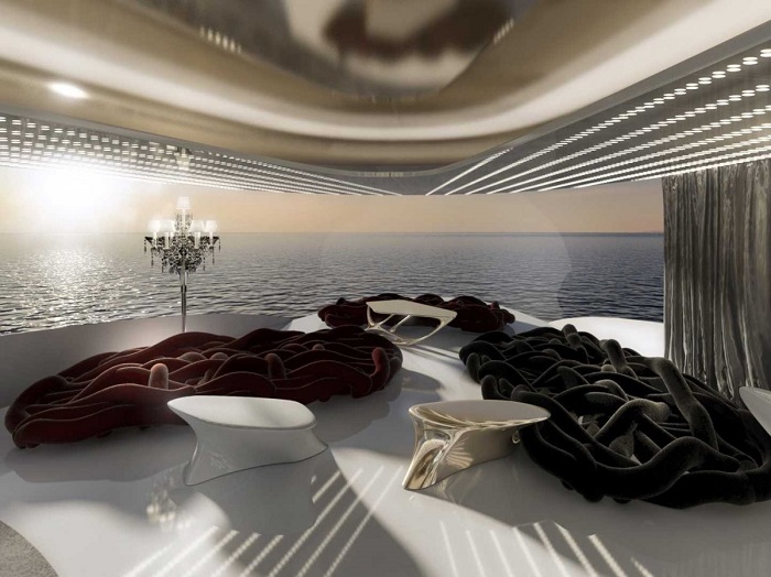 спальня на яхте